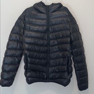 Quilted Zip Jacket With Shine